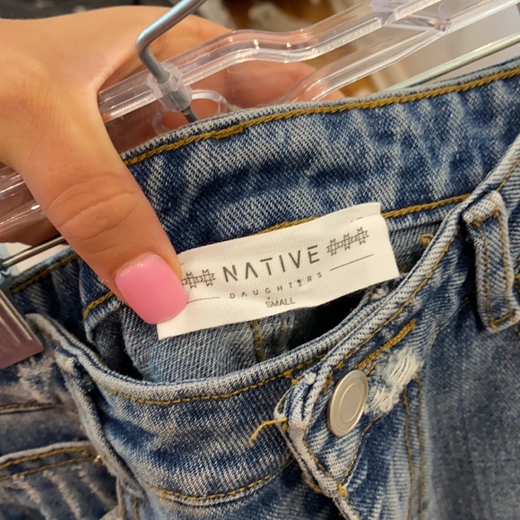 Jean skirt from Native Daughters, size small - Picture 3 of 3